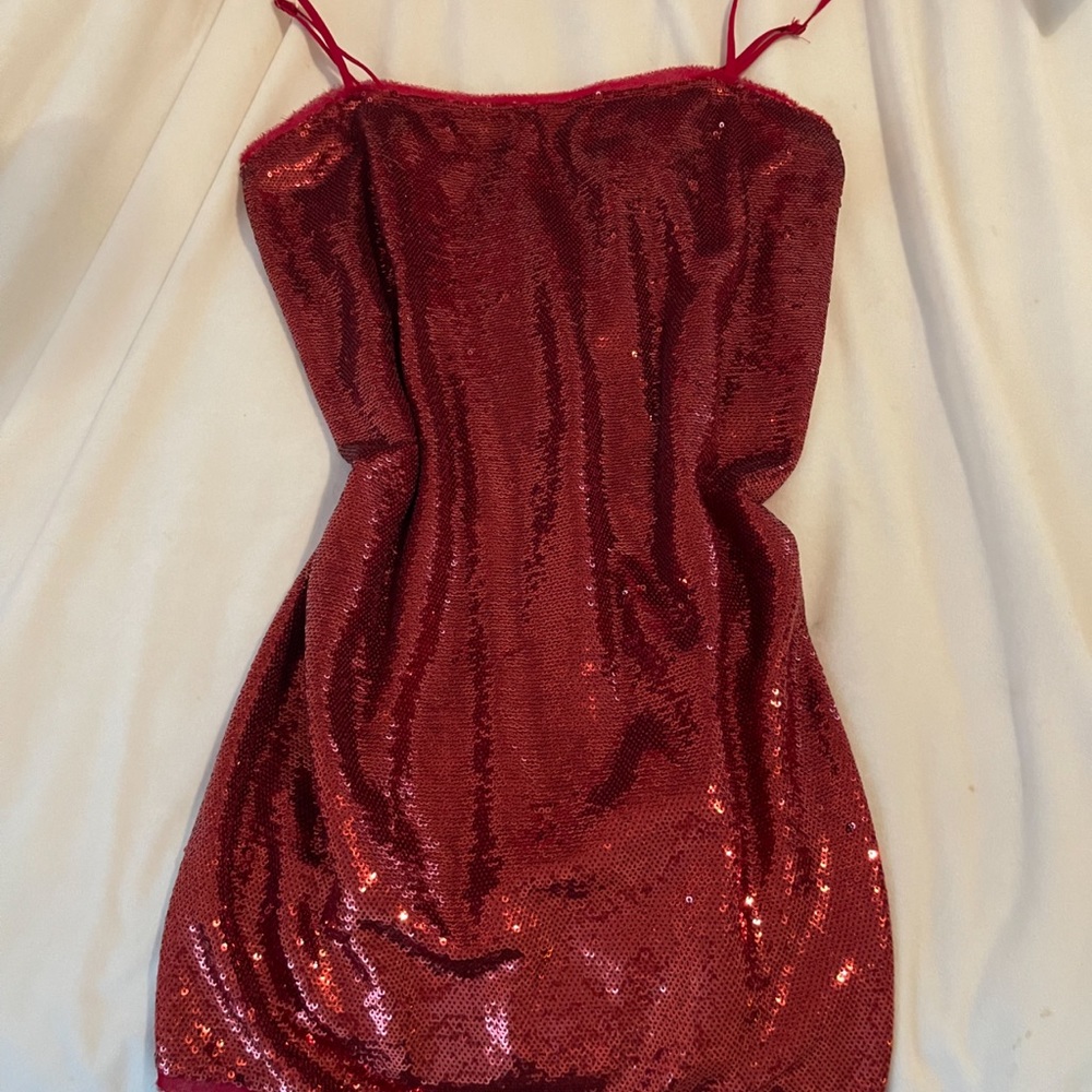 Free People Sequin Slip Dress